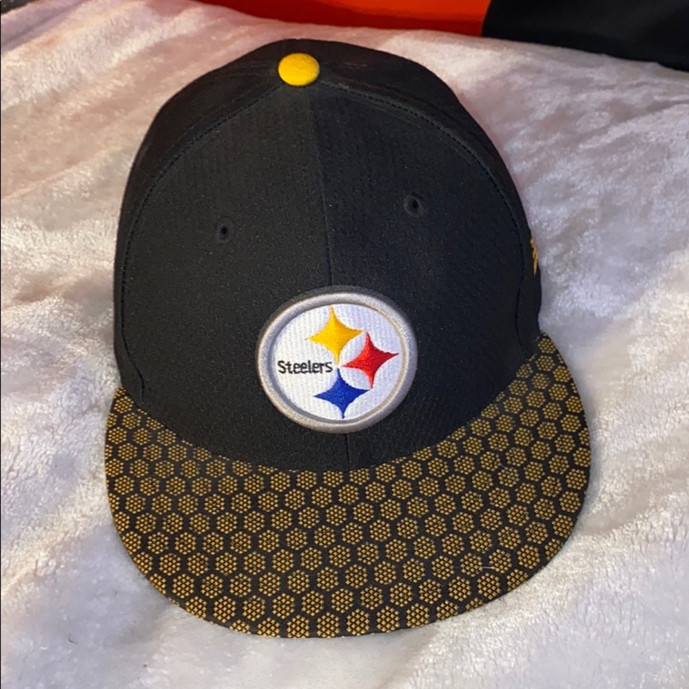 Steelers Flattop Hat